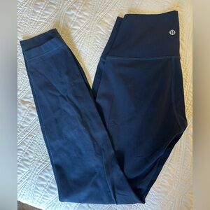Lululemon navy leggings size 6